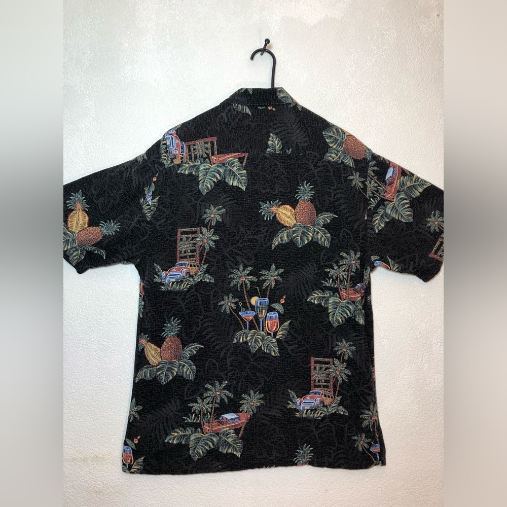 CAMPIA MODA Tropical Print Men's Shirt - Picture 3 of 11